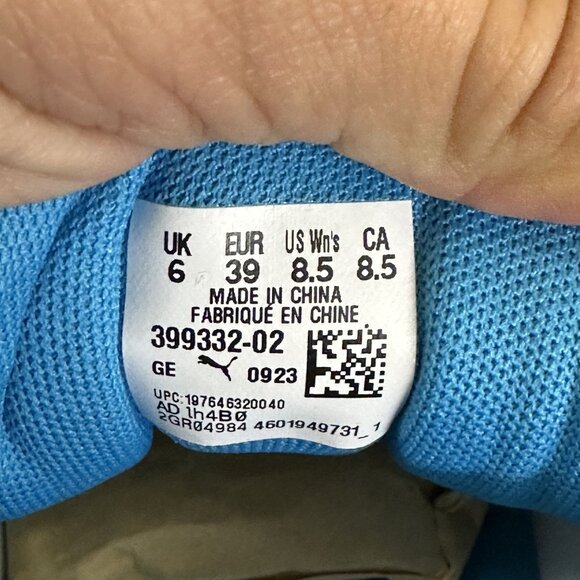 Puma Creeper Phatty Rihanna Fenty Speed Blue Women's size 8.5 - Picture 8 of 8